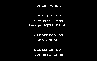 Tower Power atari screenshot